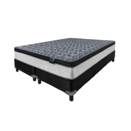 Sommier Y Colchón Sueño Dorado Monza Súper King Resortes 200x200 Cm