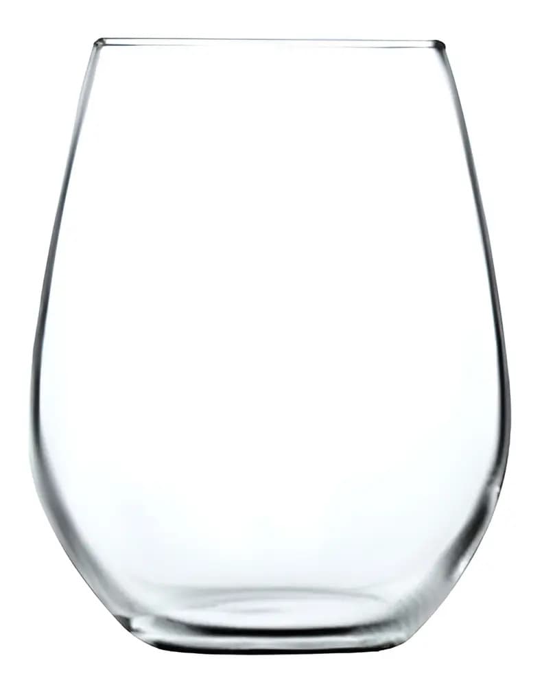 Set X 12 Vaso Vidrio Rigolleau Copón Gourmet Flint 450 Ml Transparente