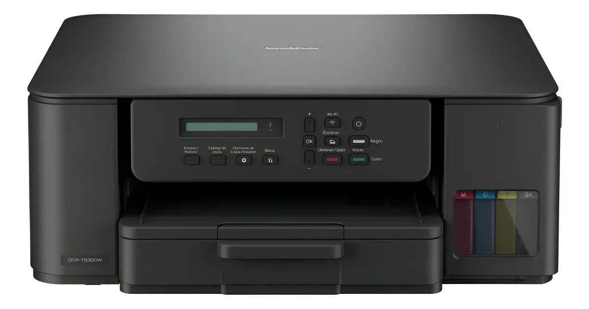 Impresora Brother 3 en 1 de inyección de tinta continua a color DCP-T530DW