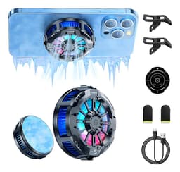 Ventilador De Enfriamiento Gamer Para Teléfono Celular Lightning,cooler,ventilador Celular,ventilador Para Celular