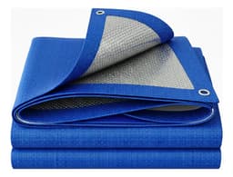 Lona 3x4 Aprox. Impermeable Rafia 110g/m2 Con Ojales Primarc Azul
