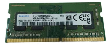 Memoria RAM color negro/verde 4GB Módulos de memoria RAM Marca Samsung M471A5244CB0-CWE