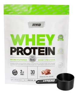 Star Nutrition Whey Protein 908g Sabor Chocolate Suizo Doypack En Polvo + Scoop Legend Nutrition Proteina