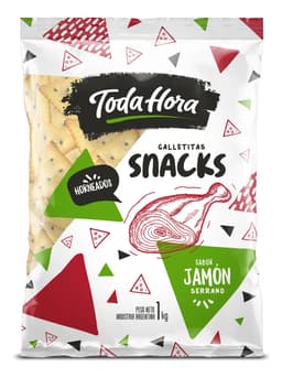 Caja Galletitas Triangulitos Jamon 3kg Mayorista