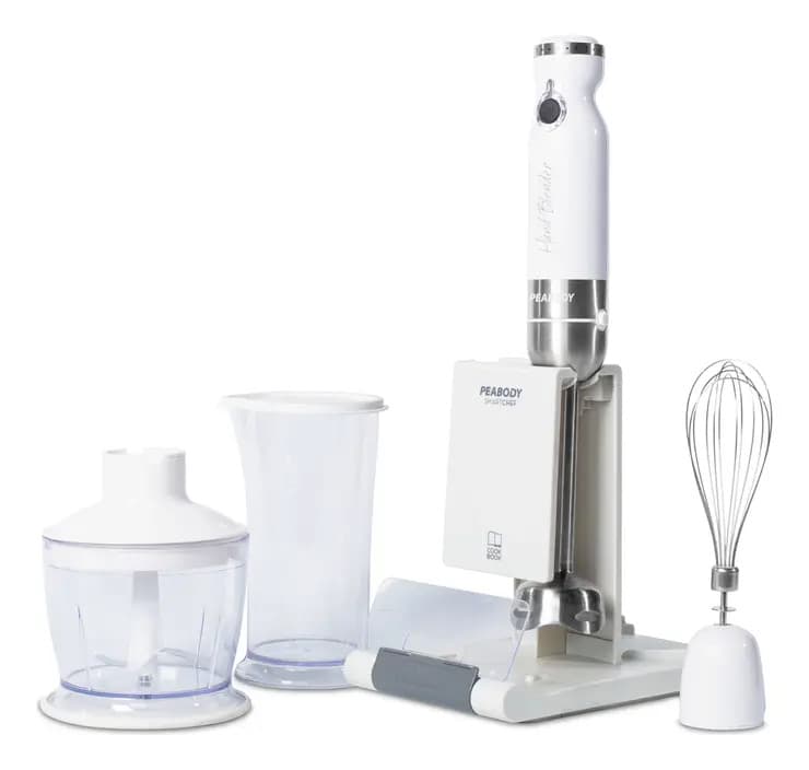 Licuadora Mano Mixer Peabody Pe-lma327b 800 Watt Blanco