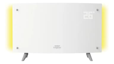 Panel Vitroconvector Curvo Digital Peabody 2000w Led Vqdl20b Color Blanco