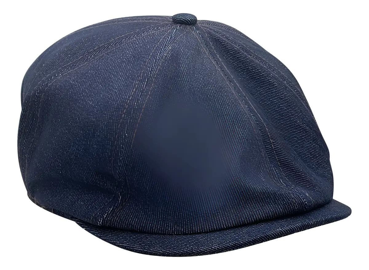 Boina Gatsby Peaky Blinders Diariero Newsboy Hqual Color Denim Azul Oscuro Talle 58