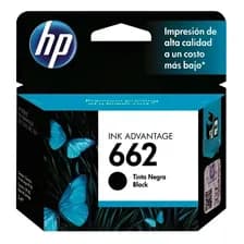 Cartucho De Tinta Hp 662 Negra (cz103al)