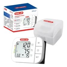Tensiómetro Digital De Muñeca San-up Vitalpress Con Medición Automática Blanco