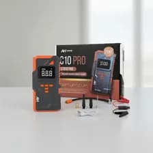 Compresor Arrancador Bateria Powerbank Linterna Alpina C10 P Color Gris/naranja Fase Eléctrica Monofásica Frecuencia 50