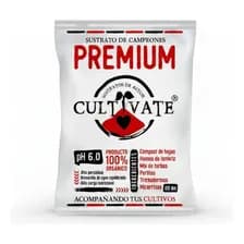 Sustrato Cultivate Premium 80 Litros Con Perlita Turba Jardinería