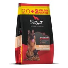 Alimento Sieger Super Premium 22 Kg Para Perro Todas Las Edades