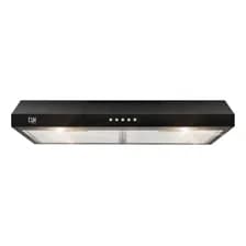 Extractor Cuk By Gadnic Cocina 100w Luces Led Doble Filtro Negro