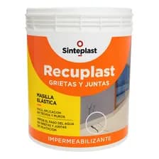 Recuplast Masilla Sella Grieta Junta Fisura 5 Kg Sinteplast Acabado Mate Color Blanco