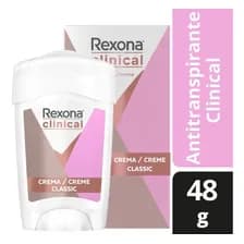 Rexona Desodorante Clinical 48g Fragancia Original Classic Mujer