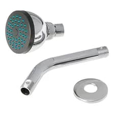 Ducha Lluvia Completa Pomba Antisarro Articulada Con Brazo Plateado Brillante