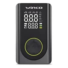 Inflador Compresor Y Cargador Portatil Winco W4350 150psi - Negro - Monofásica