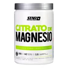 Citrato De Magnesio En Polvo 500gramos - Star Nutrition Sabor Sin Sabor