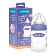 Mamadera Lansinoh 160ml Transparente Momma