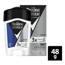 Desodorante Rexona Clinical Men X48g Limpio