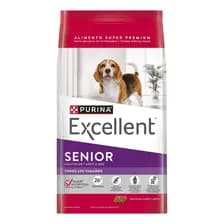 Alimento Excellent Adult 7+ All Breed Sizes Para Perro Senior Los Tamaños Sabor Pollo Y Arroz De 15 kg