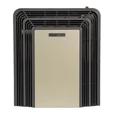 Calefactor A Gas De Pared Para Interior Eskabe Titanio Tt Tb3 Te Para Ambientes De 28m² Con Conexión: Multigas - Cava