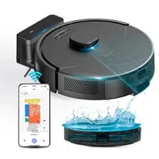 Aspiradora Robot Suono Automática Con App Laser Lidar Negro