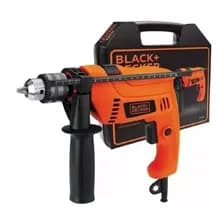 Taladro Percutor Black Decker Hd650k 13mm 650w Maletín Color Naranja Frecuencia 50 Hz