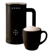 Espumador Calentador Batidor De Leche Zego 450ml 600w Color Negro