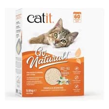 Arena Sanitaria Aglutinante Biodegradable Para Gatos Catit Go Natural Aroma Vainilla De 5,6 Kg