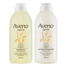 Aveno Infantil Piel Sensible Kit Shampoo Y Acondicionador 250 Ml