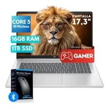 Hp Pavilion 17-cn4153 B87zzua Plata 16 Gb 1 Tb 60 Hz 1600 Px X 900 Px Gráficos Intel Core 5 120u Windows 11 Home Sí Plateado