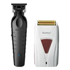 Máquina Rasuradora Y Trimmer Kemei Km 2299 + Km 3382 Para Barba Kemei 3382 - Kemei 2299