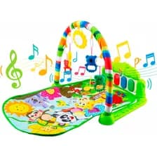 Gimnasio Colchoneta De Bebe Mawe By Gadnic Sonajeros Música Luces Led Juguetes Didácticos