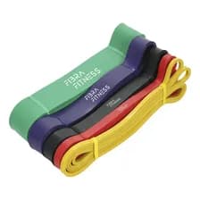 Kit 5 Bandas Elasticas Resistencia Dominadas Asistencia Gym 1 Color Por Resistencia
