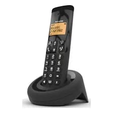 Teléfono Inalámbrico Alcatel E260 Identificador Y Altavoz Negro