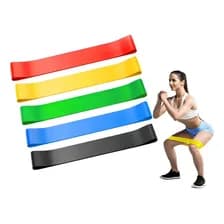 Set Bandas Elásticas Ligas X5 Resistencias Ejercicio Elasticos Tushka | Resistencia Alta Entrenamiento Funcional Fitness Calistenia, Crossfit, Piernas, Glúteos, Espalda,