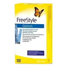 Tiras Freestyle Optium X 100 Largo Amarillo