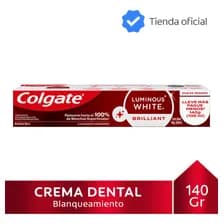 Pasta Dental Colgate Luminous White Brilliant 140 G