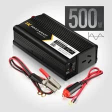 Inversor Conversor Corriente 12v 220v Portátil Viajes 500w