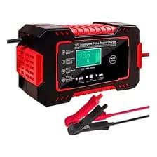 Cargador Inteligente De Batería Relex 12v 6a Para Auto Y Moto