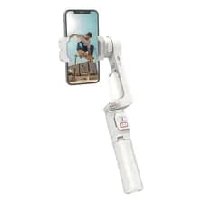Estabilizador Para Celular Gadnic A10 Gimbal Bt 15 Horas 396mm 32m Luz Led 300 Lx Blanco