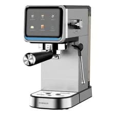 Cafetera Espresso 3 En 1 Ranser Multicapsula Dolce Gusto Nespresso Cafe Molido Cm-c0310a 3 Modos 20 Bar 1400w Inox Negro