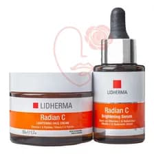 Crema+sérum Vitamina C Lidherma Radian C Hialurónico Antioxi Momento De Aplicación Día/noche Tipo De Piel Todo Tipo Todo Tipo De Piel