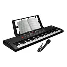 Organo Piano Teclado Electrico Musica Percusion Ritmos Tecla Negro