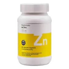 Bisglicinato De Zinc X60 Cáps Antioxidante Leguilab Sin Sabor