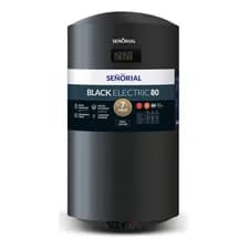 Termotanque Eléctrico Señorial Black 80l Negro Protección Anticorrosiva