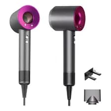 Secador De Pelo Profesional 2400w Koryn F/c 3 Velocidades Rosa