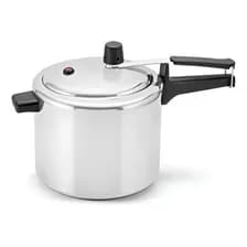 Olla A Presion Panelux 4,5 Litros Aluminio Pulido Valvula Plateado