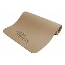 Colchoneta Yoga Mat 6 Mm Yoga Pilates Gimnasia Alta Densidad Color Marrón